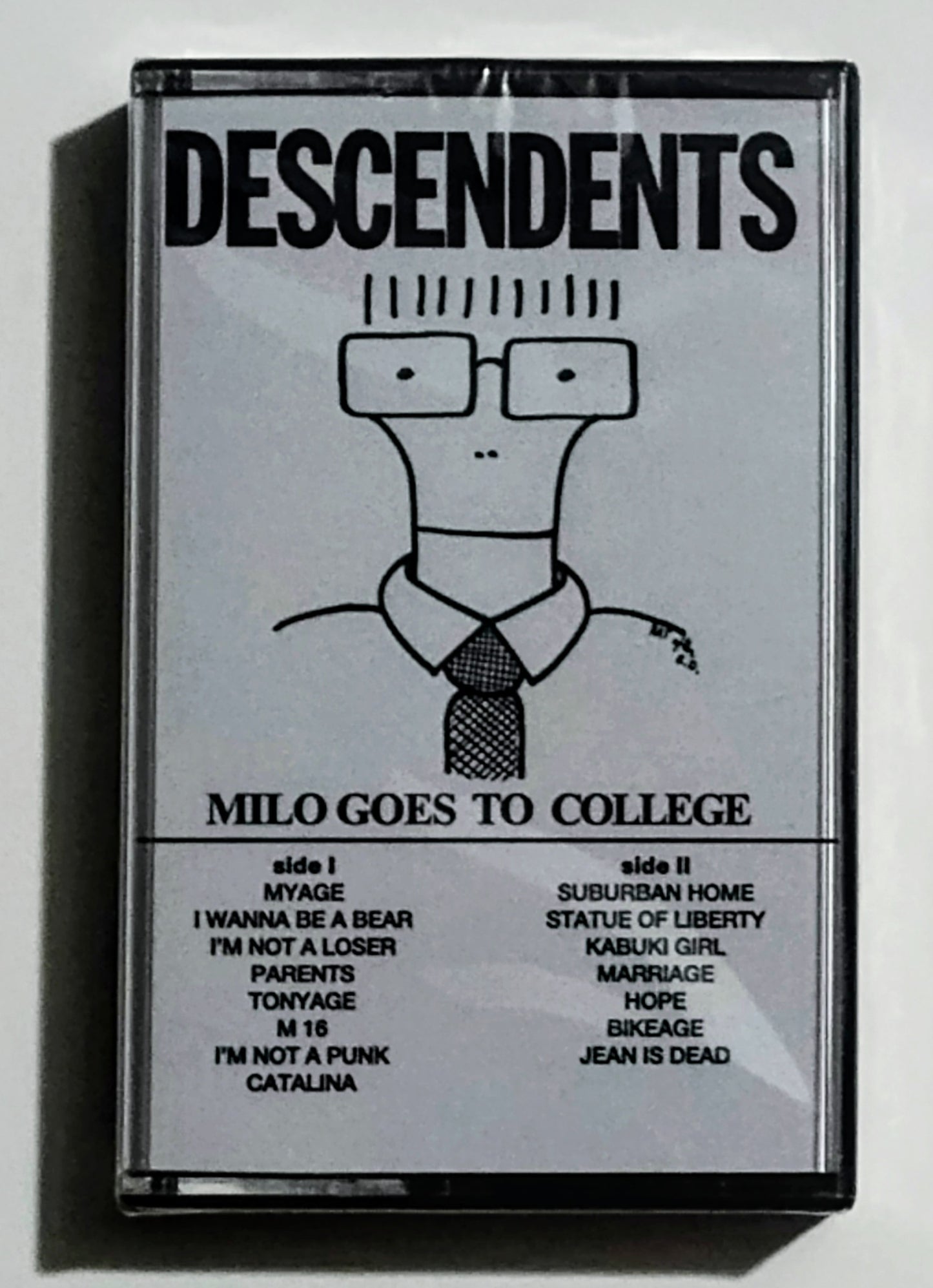 Descendants - "Milo Goes To College" - INDIE CASSETTE TAPE M/M (Sealed)