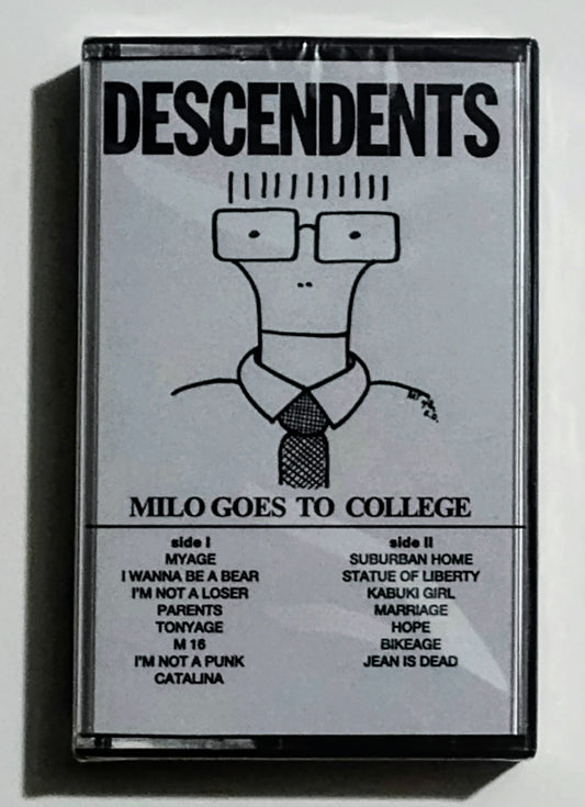Descendants - "Milo Goes To College" - INDIE CASSETTE TAPE M/M (Sealed)