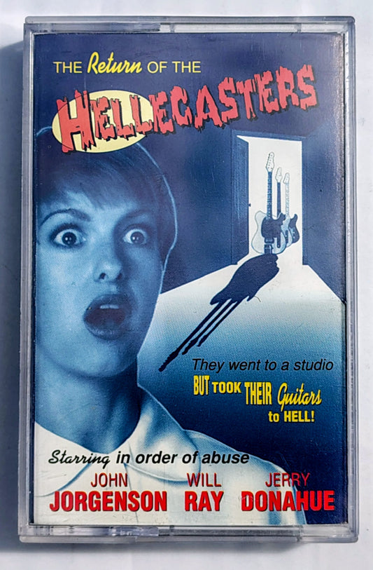 Hellecasters, The - “The Return Of The Hellecasters” - CASSETTE TAPE NM/NM