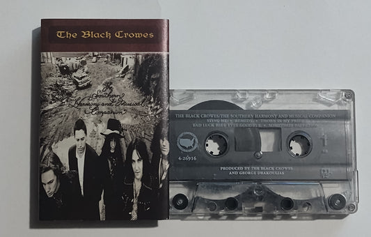 Black Crowes, The - "The Southern Harmony And Musical Companion" - CASSETTE TAPE (SR; DOLBY HX PRO B NR) VG+/VG