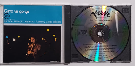 Stan Getz (The New Stan Getz Quartet) - "Getz Au Go Go" - COMPACT DISC G+/VG+