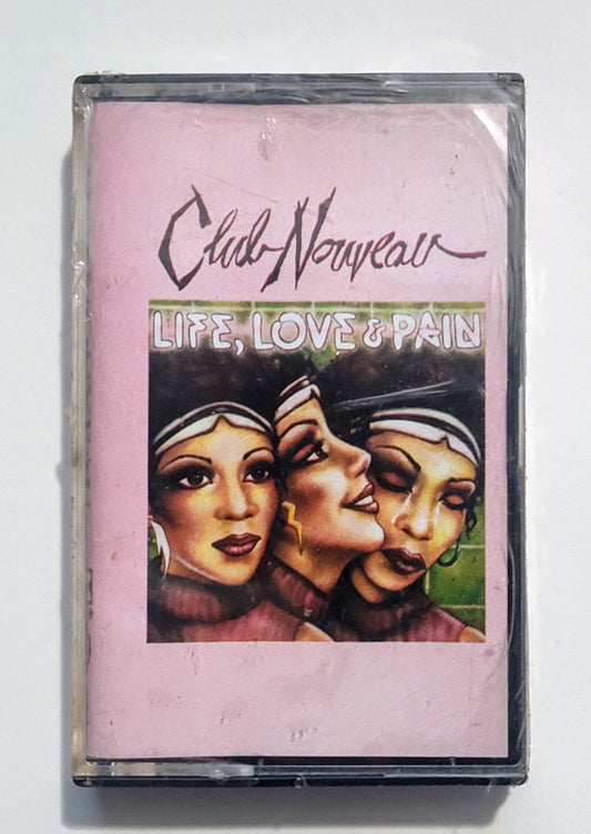 Club Nouveau - "Life, Love & Pain" - CASSETTE TAPE (DOLBY) VG+/M (Sealed; Lightstruck; broken seal)