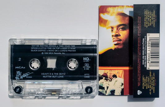 Heavy D And The Boyz - "Nuttin' But Love" - CASSETTE TAPE VG+/VG+