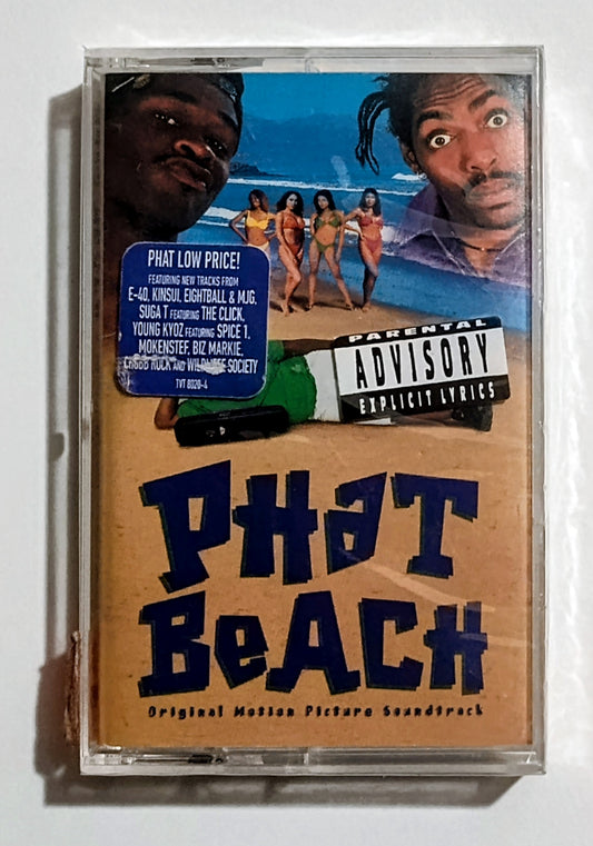 Various Artists - "Phat Beach Soundtrack" - CASSETTE TAPE M/M (Sealed with hype sticker)