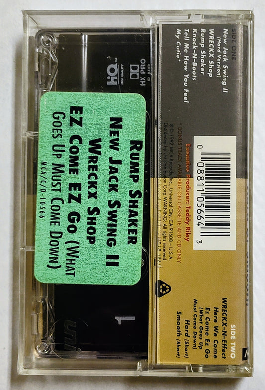 Wreckx-N-Effect - “Hard Or Smooth” - CASSETTE TAPE M/M (Sealed with hype sticker on back)