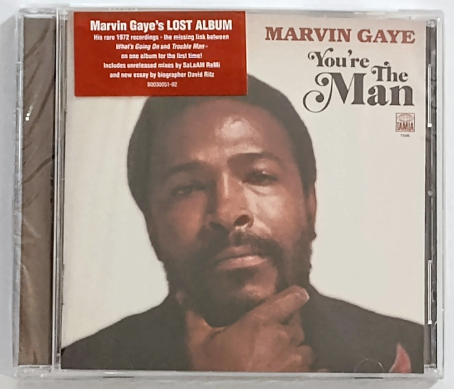 Marvin Gaye - “You’re The Man” - COMPACT DISC M/M (Sealed with hype sticker)