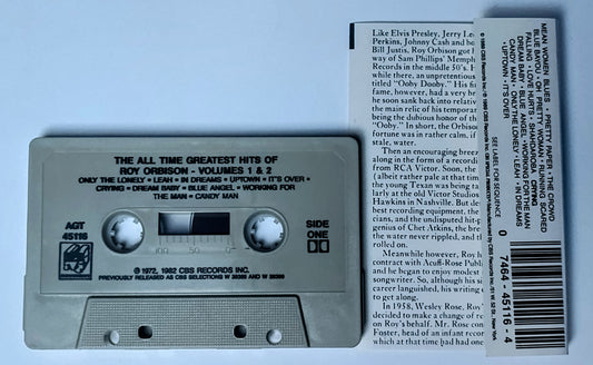Roy Orbison - "The All-Time Greatest Hits Of Roy Orbison" - CASSETTE TAPE (DOLBY) VG+/VG+