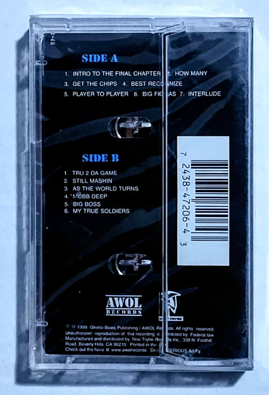 C-Bo - “The Final Chapter” - CASSETTE TAPE NM/M (Sealed; tiny tear in cellophane)