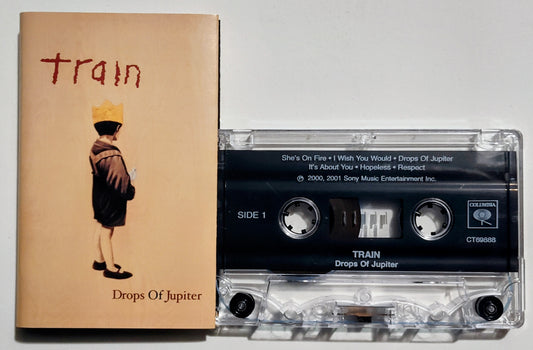 Train - "Drops Of Jupiter" - CASSETTE TAPE VG+/VG+
