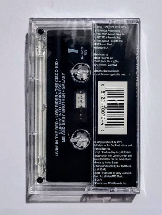 War - "The Best Of War...And More..." - CASSETTE TAPE NM/M (Sealed; small crack in back of case)