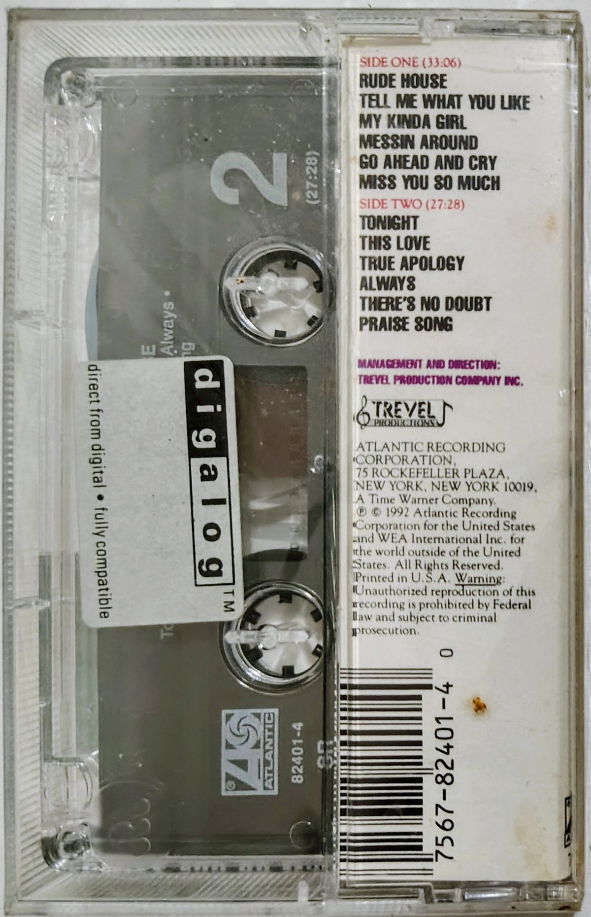 Rude Boys - "Rude House" - CASSETTE TAPE M/M (Sealed with hype sticker)