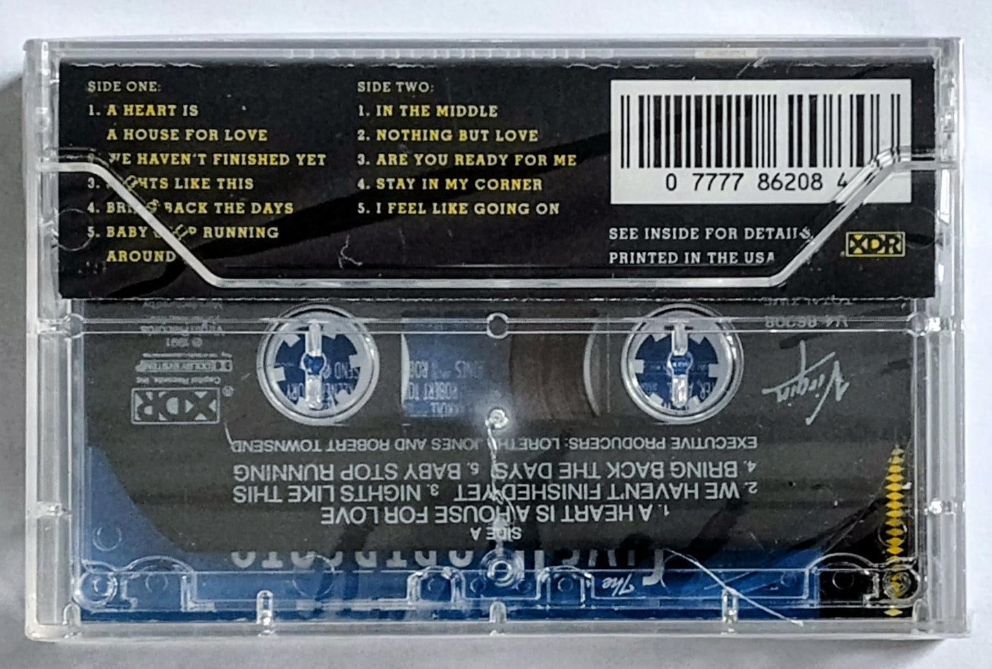 Five Heartbeats - “The Five Heartbeats (Soundtrack From The Motion Picture) - CASSETTE TAPE NM/M (Sealed; small crack on back of case)