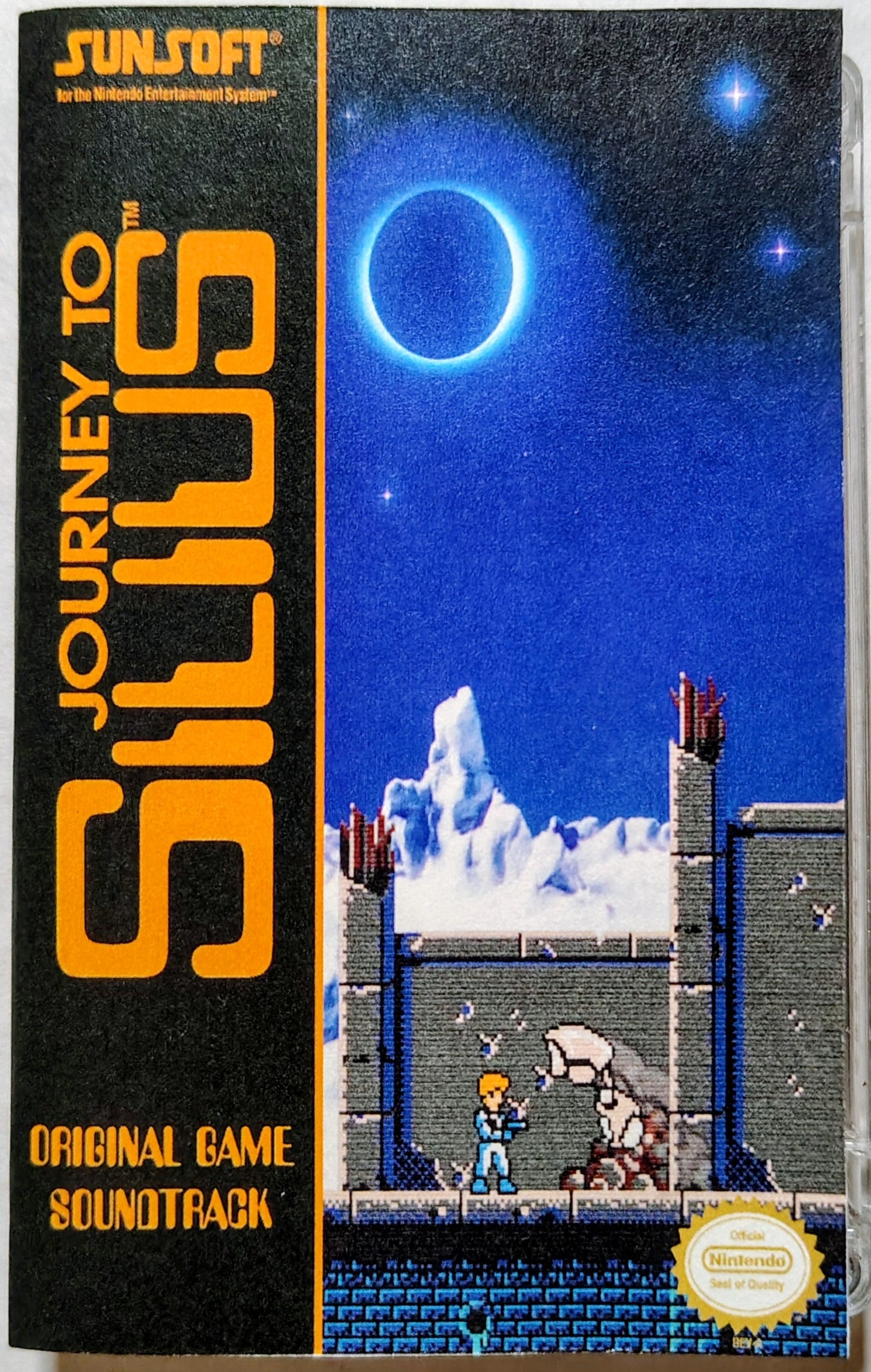 Sunsoft - "Journey to Silius Original Game Soundtrack" - INDIE CASSETTE TAPE NM/NM