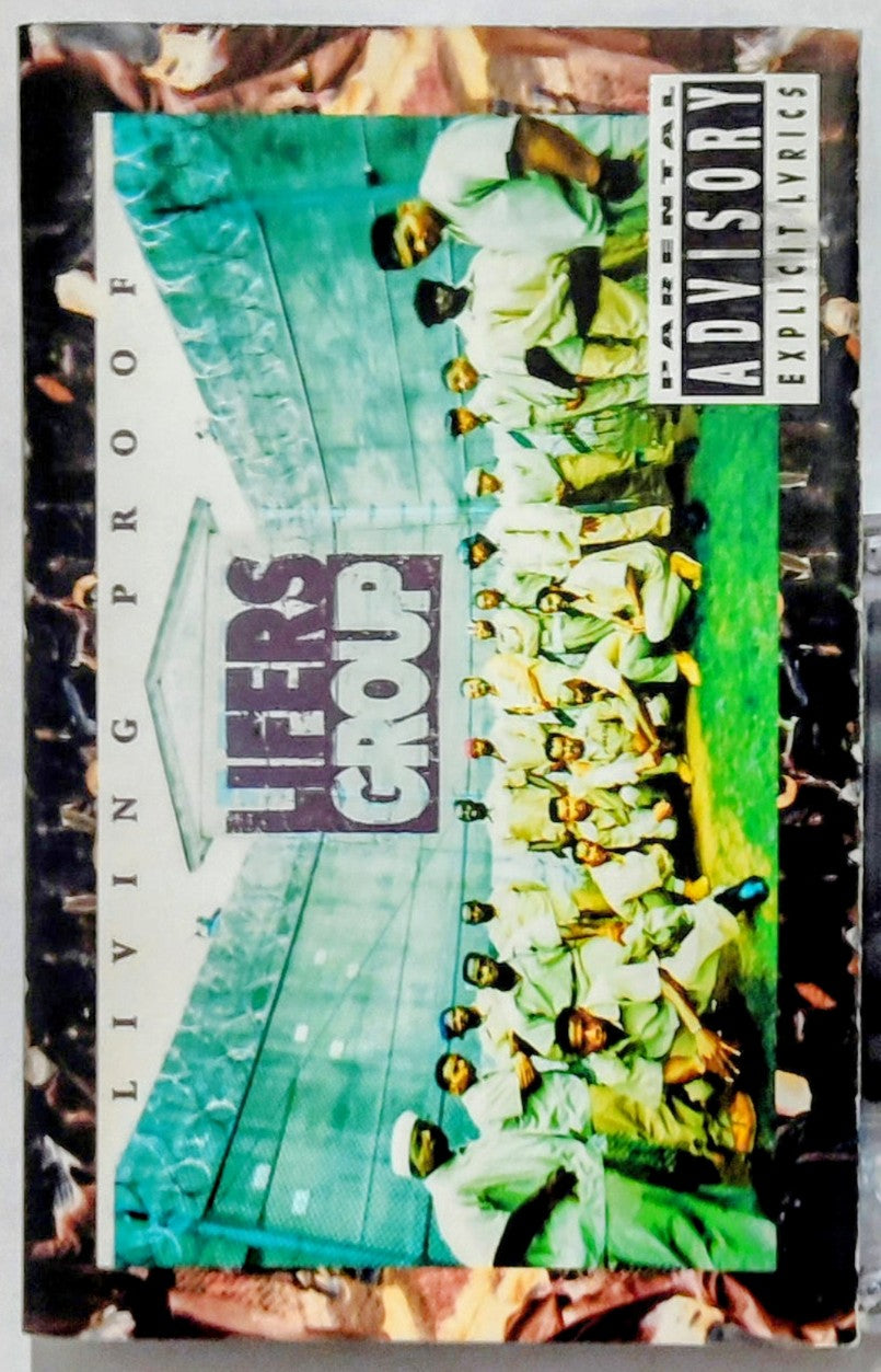 Lifers Group - “Living Proof” - CASSETTE TAPE VG+/VG