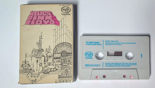 Pink Floyd - "Relics" - CASSETTE TAPE (DOLBY; MFP Box Case) VG/VG+