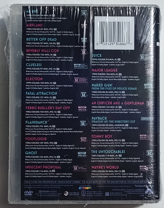 "Iconic Films Of The '80s & '90s 20-Movie Collection" DVD