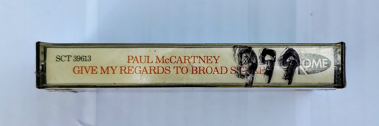 Paul McCartney - “Give My Regards To Broad Street” - CASSETTE TAPE NM/M (Sealed; torn cellophane)