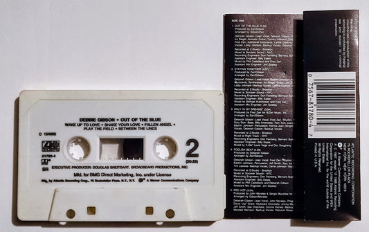 Debbie Gibson - "Out Of The Blue" - CASSETTE TAPE (SR; DOLBY HX PRO) VG+/VG+