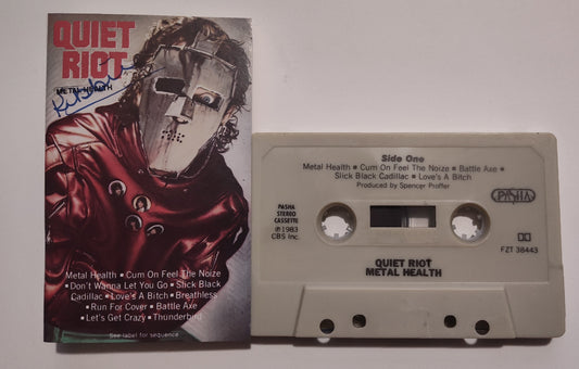 Quiet Riot - "Metal Health" - CASSETTE TAPE (DOLBY STEREO) G+/VG