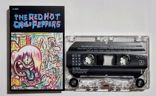 Red Hot Chili Peppers - "Red Hot Chili Peppers" - CASSETTE TAPE (DOLBY HX PRO B NR) VG+/VG+