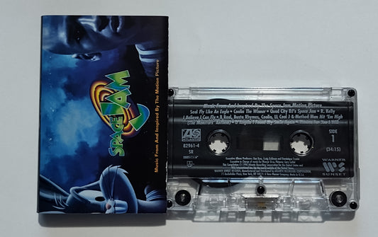 Various Artists - "Space Jam Soundtrack" - CASSETTE TAPE (SR; DIGalog; DOLBY HX PRO B NR) VG/VG+