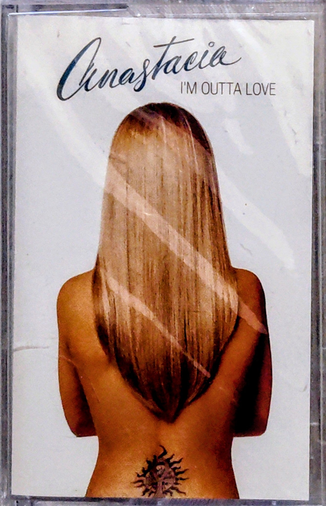 Anastacia - “I’m Outta Love” - CASSETTE TAPE (Single) NM/M (Sealed; Tiny tear in cellophane; scratchy cellophane)