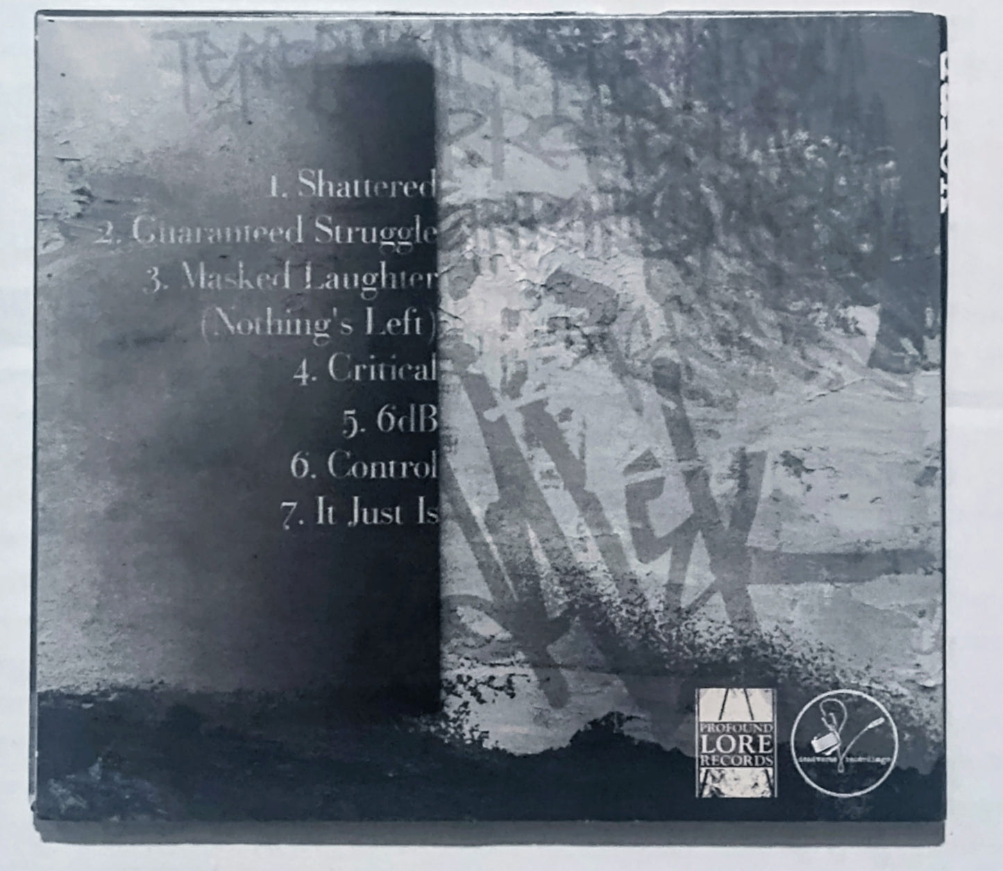 dälek - “Asphalt For Eden” - INDIE COMPACT DISC VG+/NM (Light Shelf wear to digipack)