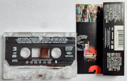 Various Artists - “Scream 2 Soundtrack” - CASSETTE TAPE VG+/VG+