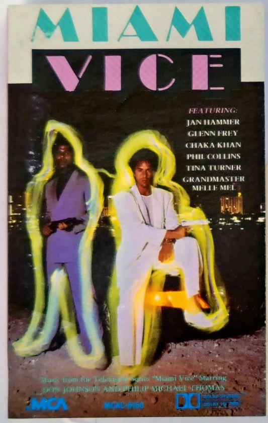 Various Artists - “Miami Vice Soundtrack” - CASSETTE TAPE VG+/VG+