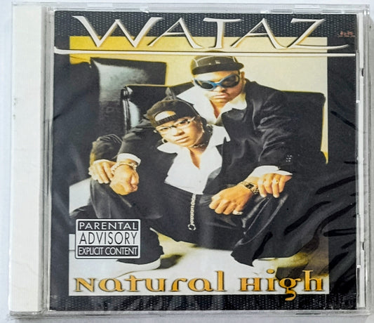 Wataz - “Natural High” - COMPACT DISC M/M (Sealed)