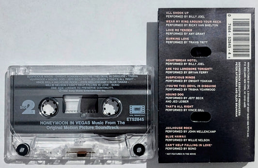 Various Artists - “Honeymoon In Vegas Soundtrack” - CASSETTE TAPE VG+/VG+