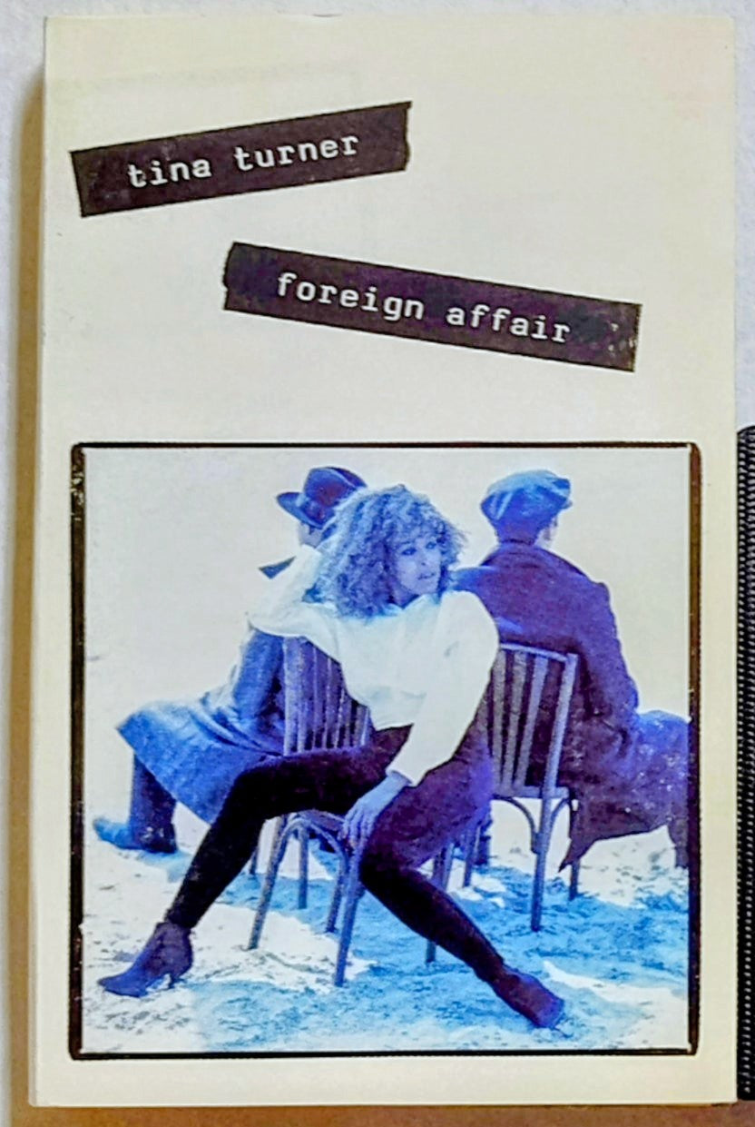 Tina Turner - “Foreign Affair” - CASSETTE TAPE (Canada; Black shell) VG+/VG+
