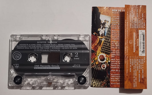 Roxette - "Tourism" - CASSETTE TAPE (DOLBY HX PRO B NR) VG/VG+