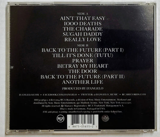 D'Angelo And The Vanguard - "Black Messiah" - COMPACT DISC NM/NM