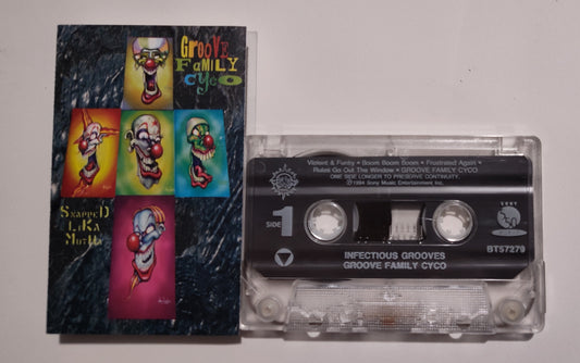 Infectious Grooves - "Groove Family Cyko" CASSETTE TAPE VG+/VG+