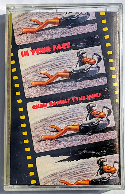 Chris Daniels & The Kings - “In Your Face” - CASSETTE TAPE VG+/VG+