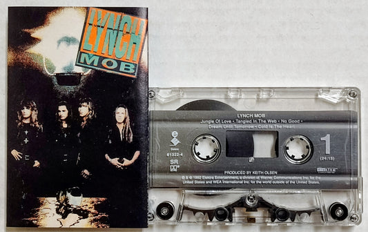 Lynch Mob - “Lynch Mob” - CASSETTE TAPE VG+/VG