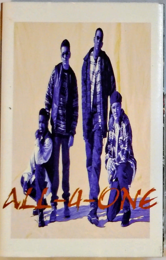 All-4-One - “All-4-One” - CASSETTE TAPE VG+/VG+