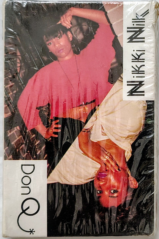 Nikki Nik / Don Q* - "Knowledge Is Power" - CASSETTE TAPE (Single) G/M (Sealed)