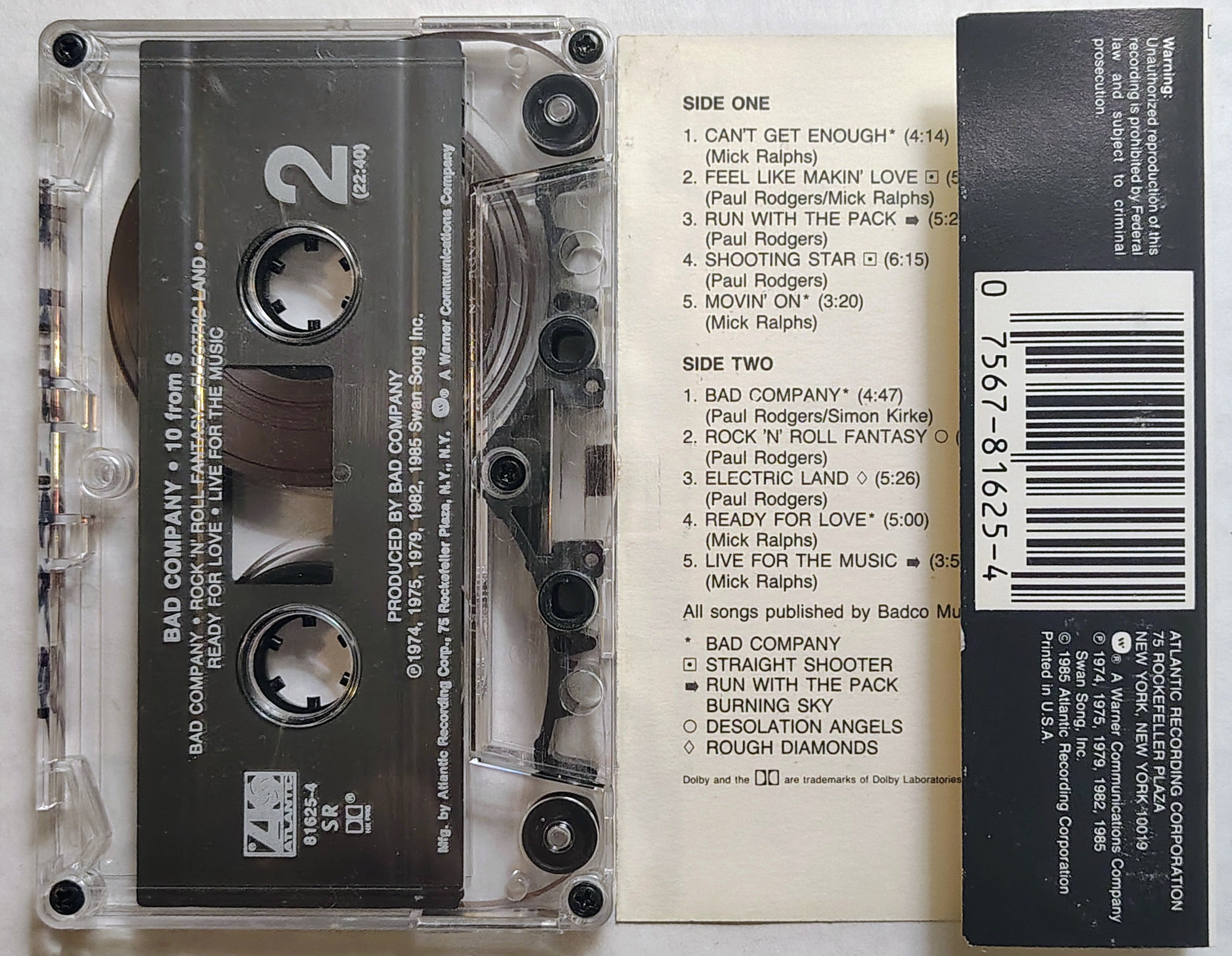 Classic Rock Tapes – 3rd Floor Tapes