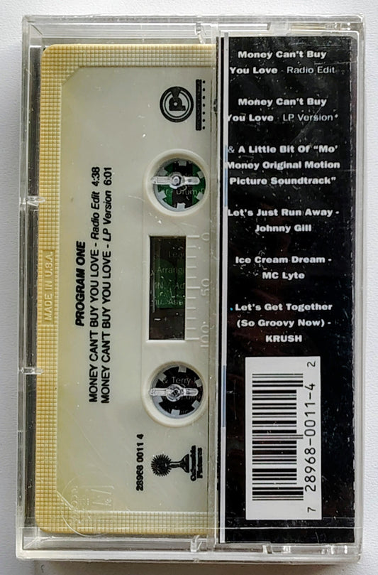 Ralph Tresvant - “Money Can’t Buy You Love” - CASSETTE TAPE (Maxi Single) M/VG+ (Sealed; Lightstruck shell)