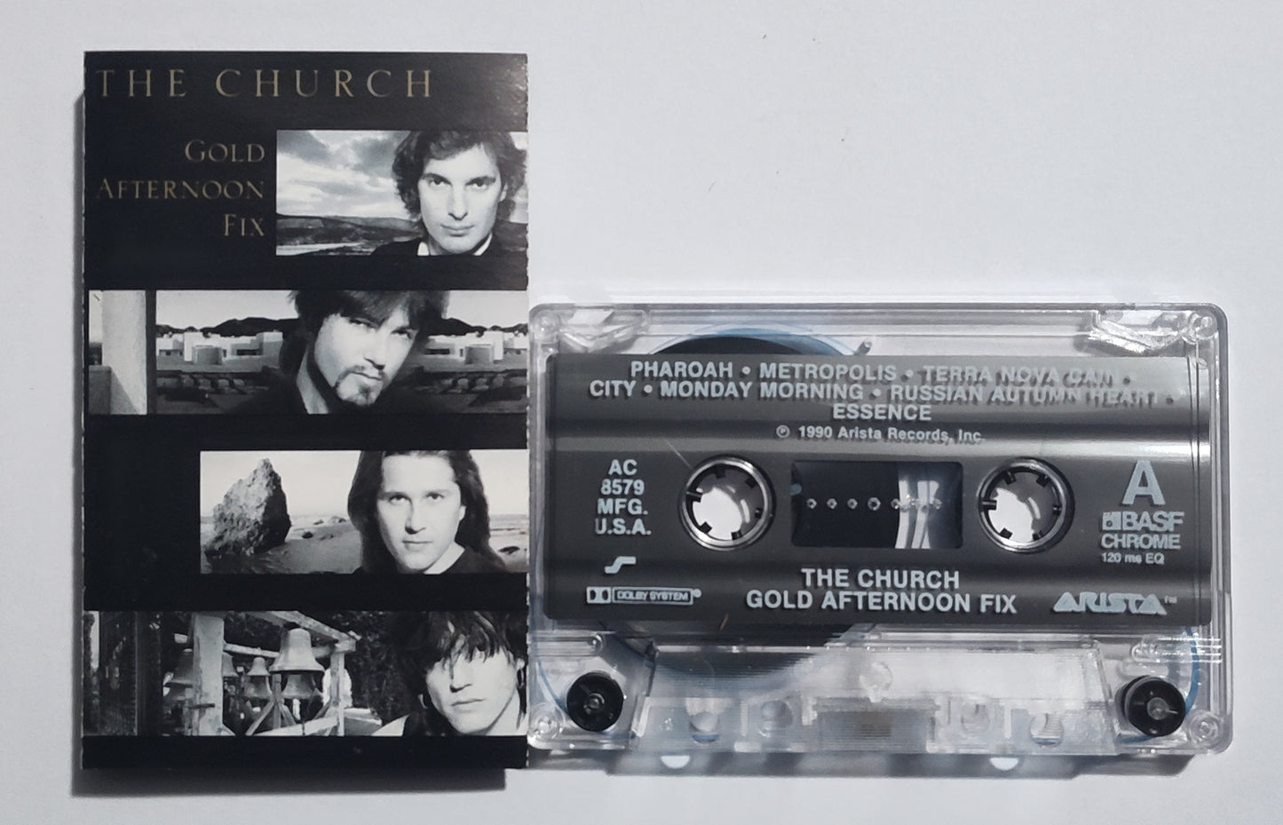 Church, The - "Golden Afternoon Fix" - CASSETTE TAPE (Chrome; DOLBY) VG+/VG+