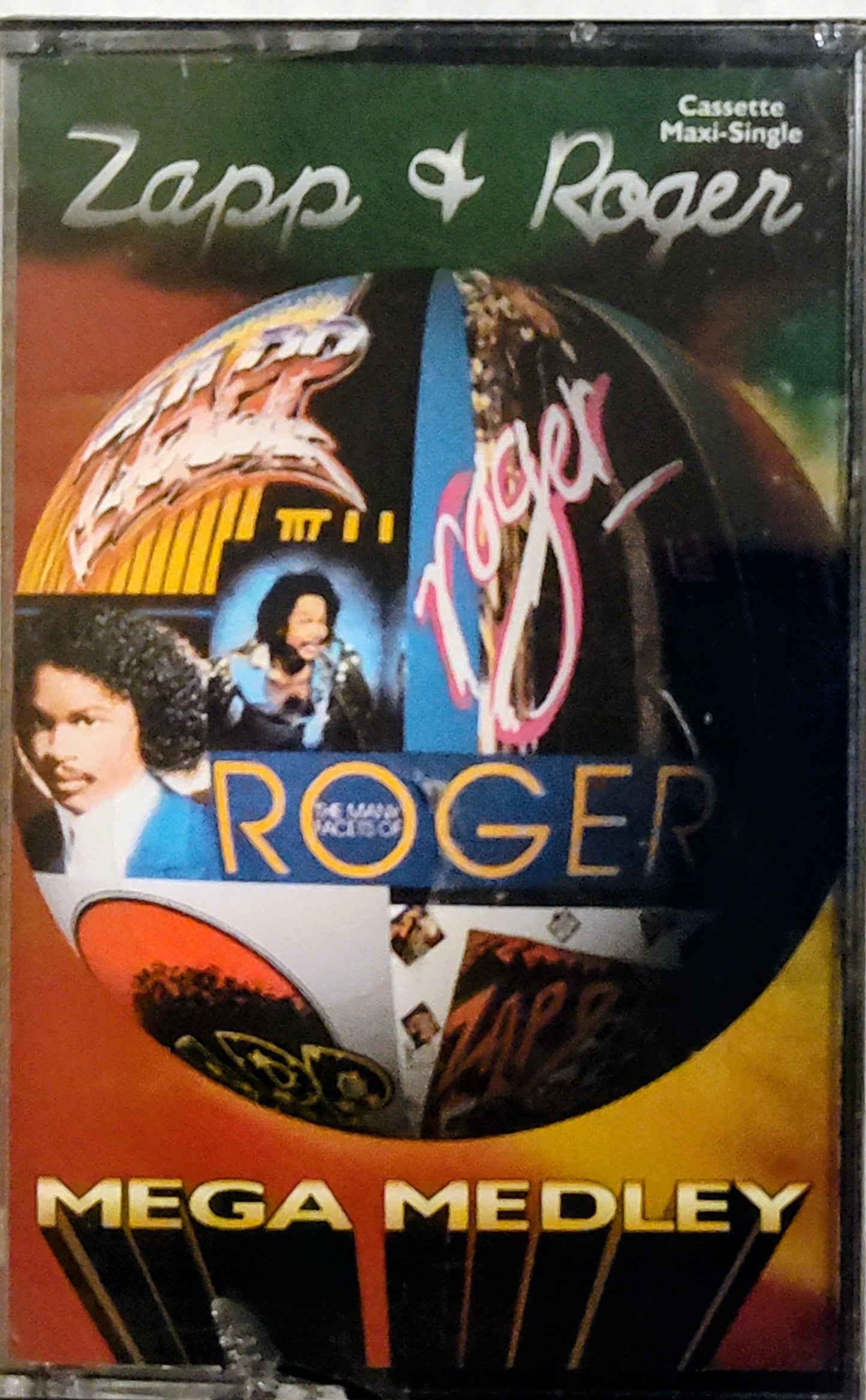Zapp & Roger - “Mega Medley” - CASSETTE TAPE (Maxi Single) NM/M (Sealed; holes in cellophane)