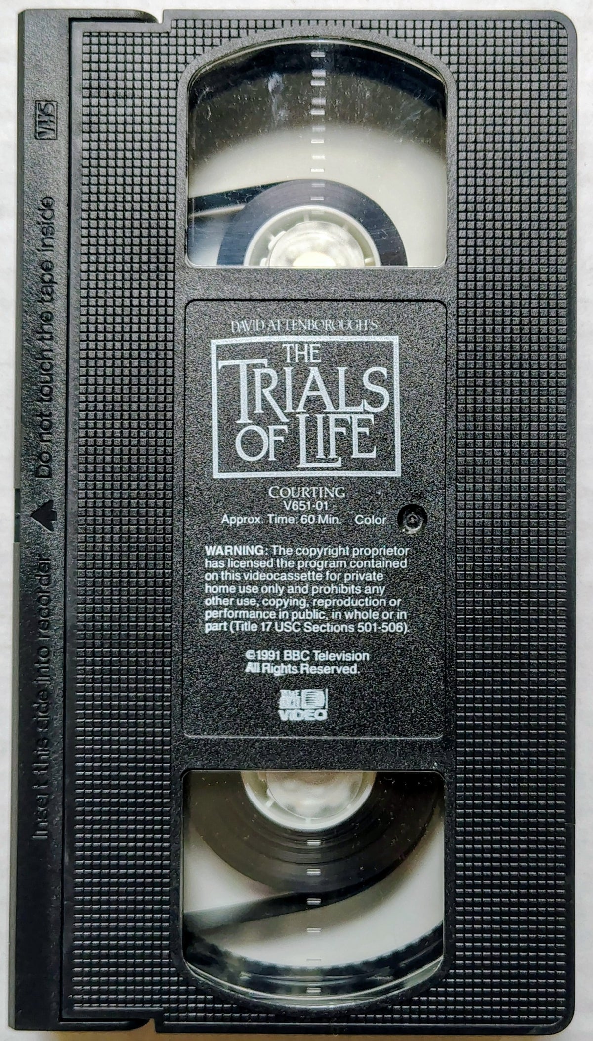 Trials Of Life: Courting - VHS (*Not Graded; see notes/photos)
