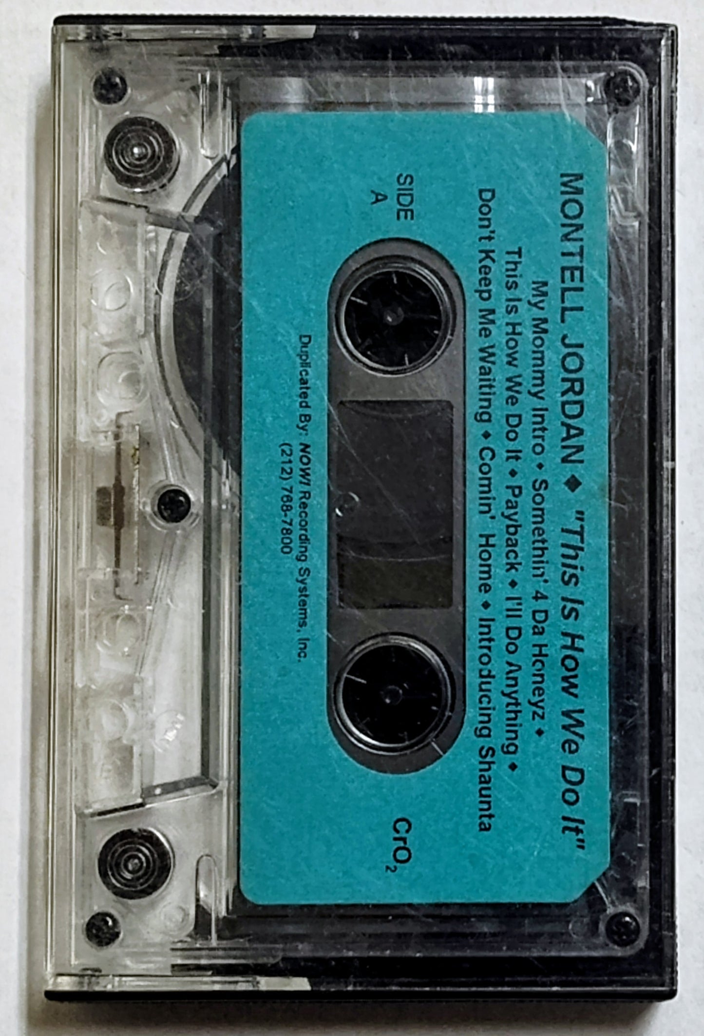 Montell Jordan - “This Is How We Do It” - CASSETTE TAPE (Promo) NA/NM *🌟*