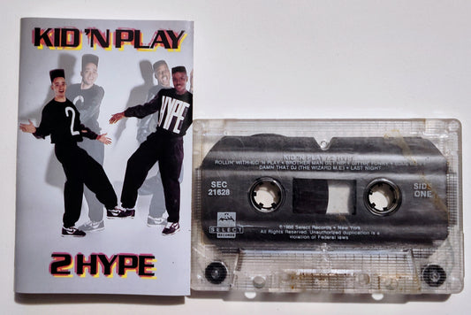 Kid 'N Play - "2Hype" - CASSETTE TAPE VG+/G+