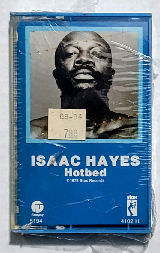 Isaac Hayes - “Hotbed” - CASSETTE TAPE NM/M (Sealed; badly ripped cellophane)