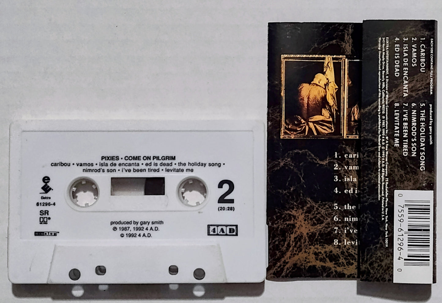 Pixies - “Come On Pilgrim” - CASSETTE TAPE VG+/VG+