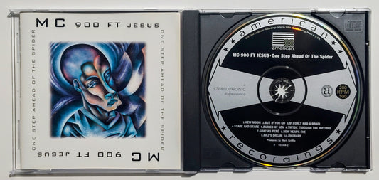 M.C. 900 Ft. Jesus - "One Step Ahead Of The Spider" - COMPACT DISC VG+/VG+
