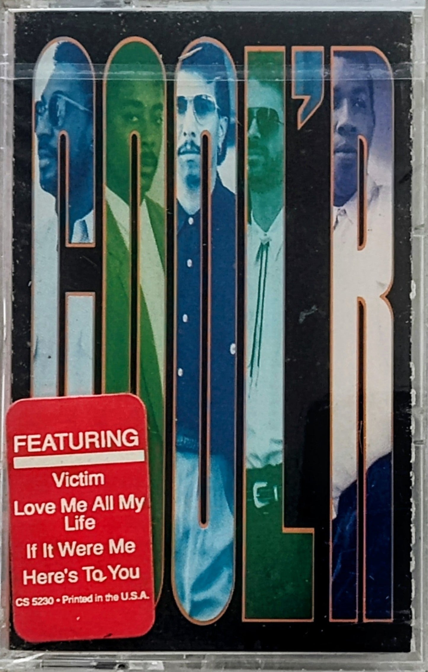 Cool’r - “Cool’r” - CASSETTE TAPE VG+/M (Sealed with drill hole thru spine)